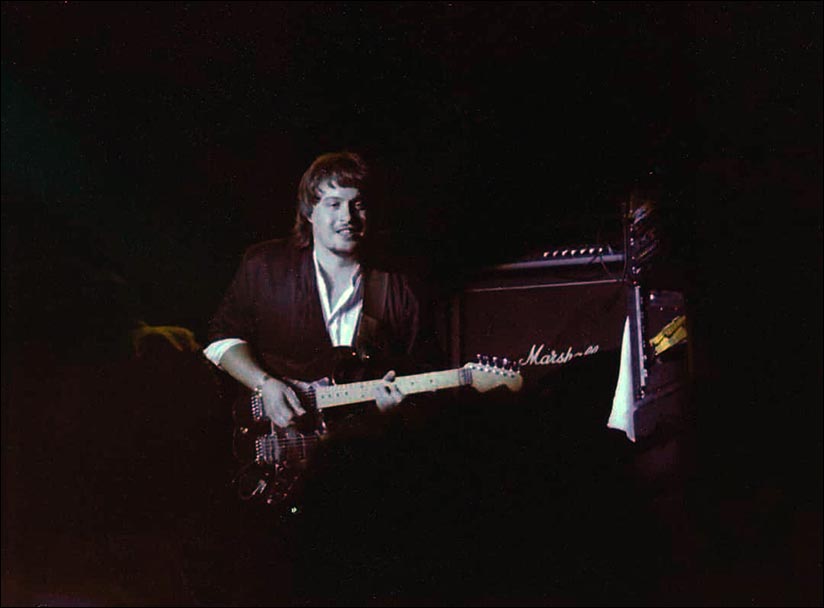 Steve Rothery: First Avenue, Minneapolis - 26.09.1987 - Photo by Bruce Hughes